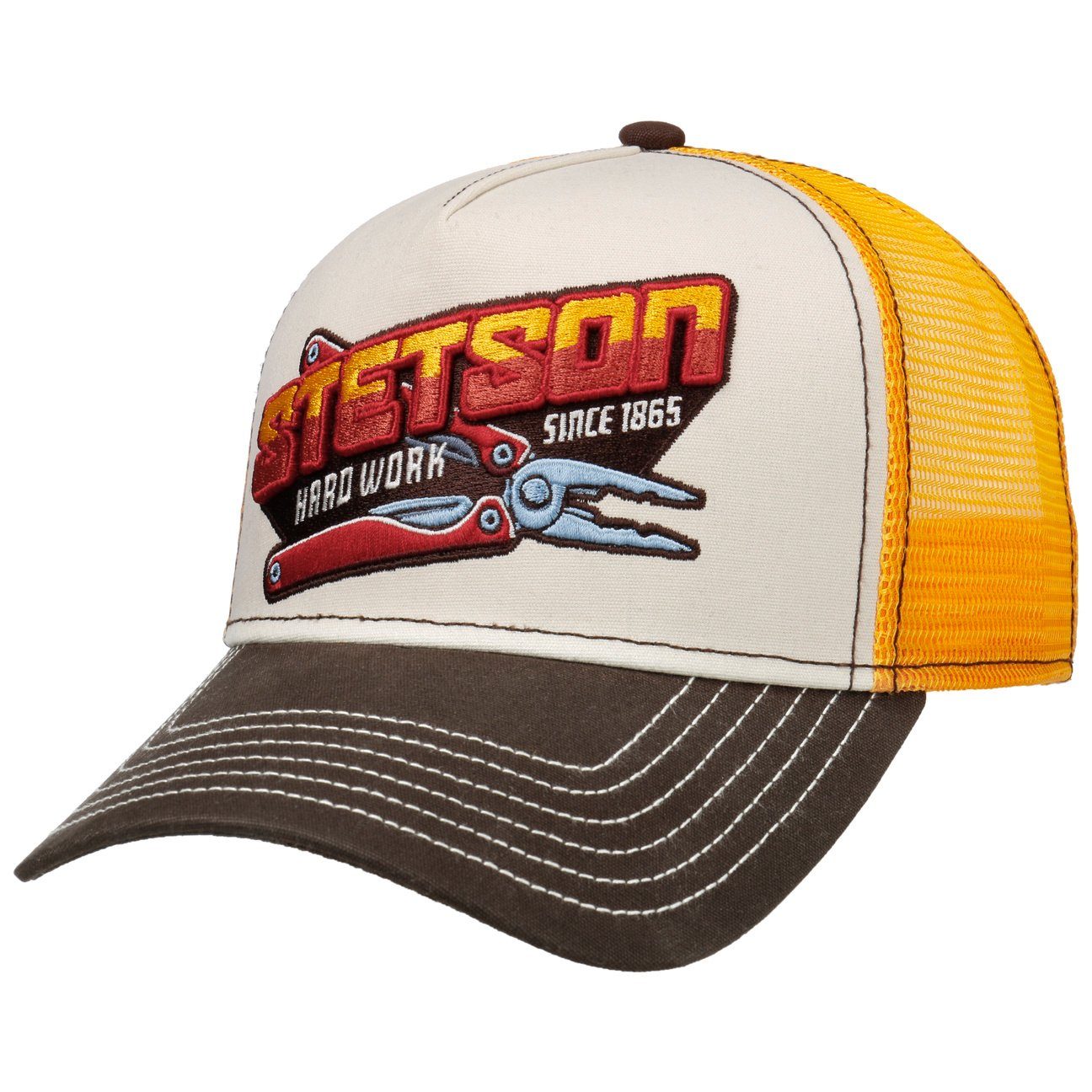 Basecap Cap Snapback (1-St) Stetson Trucker