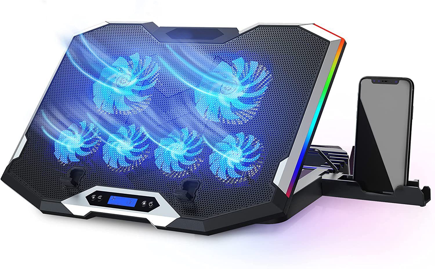 Laptop-Kühlpad Notebook-Kühler Haiaveng Notebook-Kühler Gaming RGB