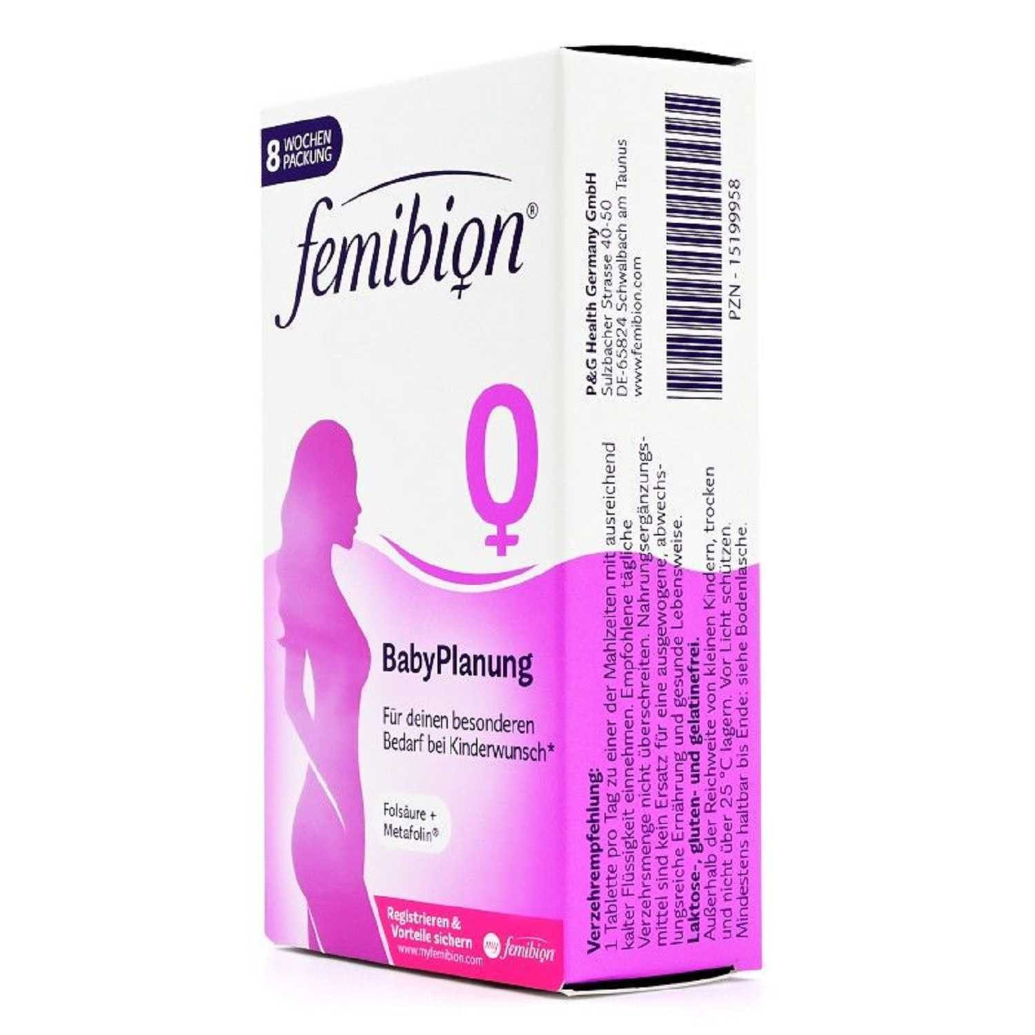 Femibion FEMIBION 0 Babyplanung Tabletten, 56 St Tabletten, 1 er 56 St.