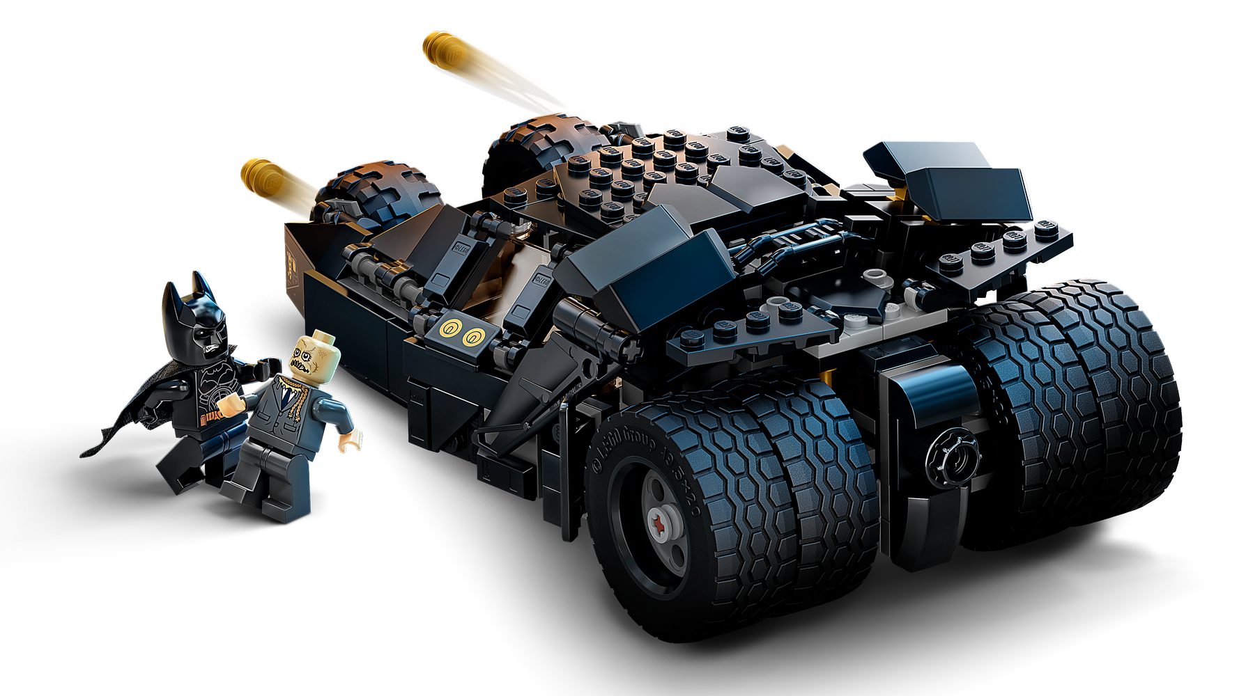 LEGO® LEGO 76239 Super Heroes Batmobile Tumbler: Duell mit Scarecrow Konstruktionsspielsteine, (Set)