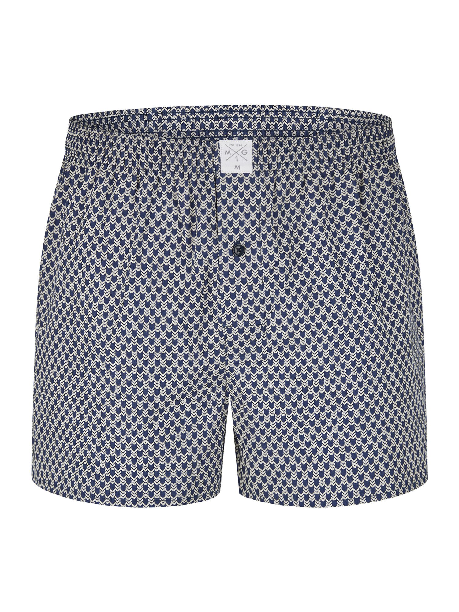 MG-1 Boxer Classics (6-St) American Boxershorts - weit geschnitten - Knopfleiste