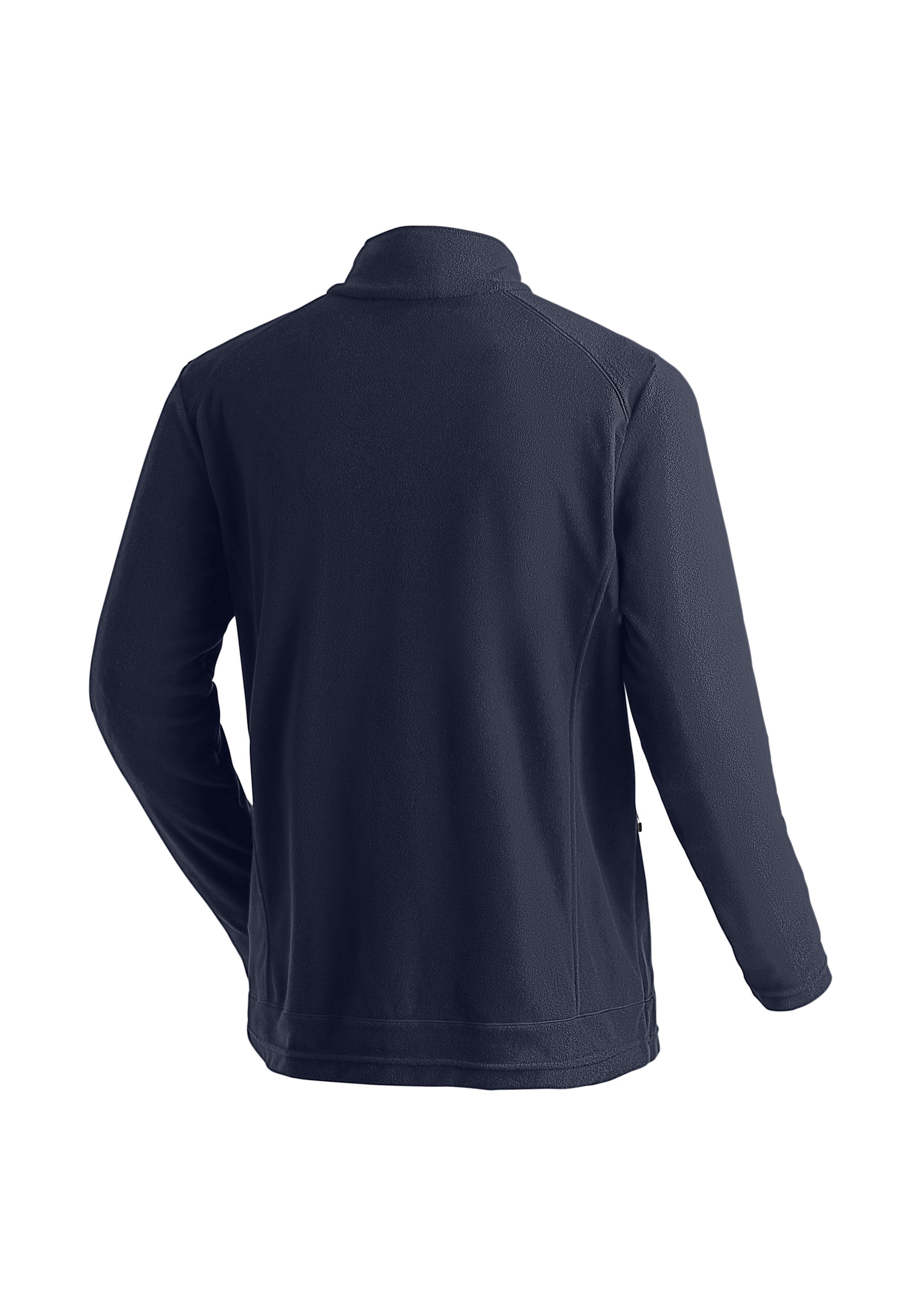 Maier Sports Fleecejacke Dennis Jacket M Herren Midlayer, pflegeleichtes Fleece mit 2 RV-Taschen