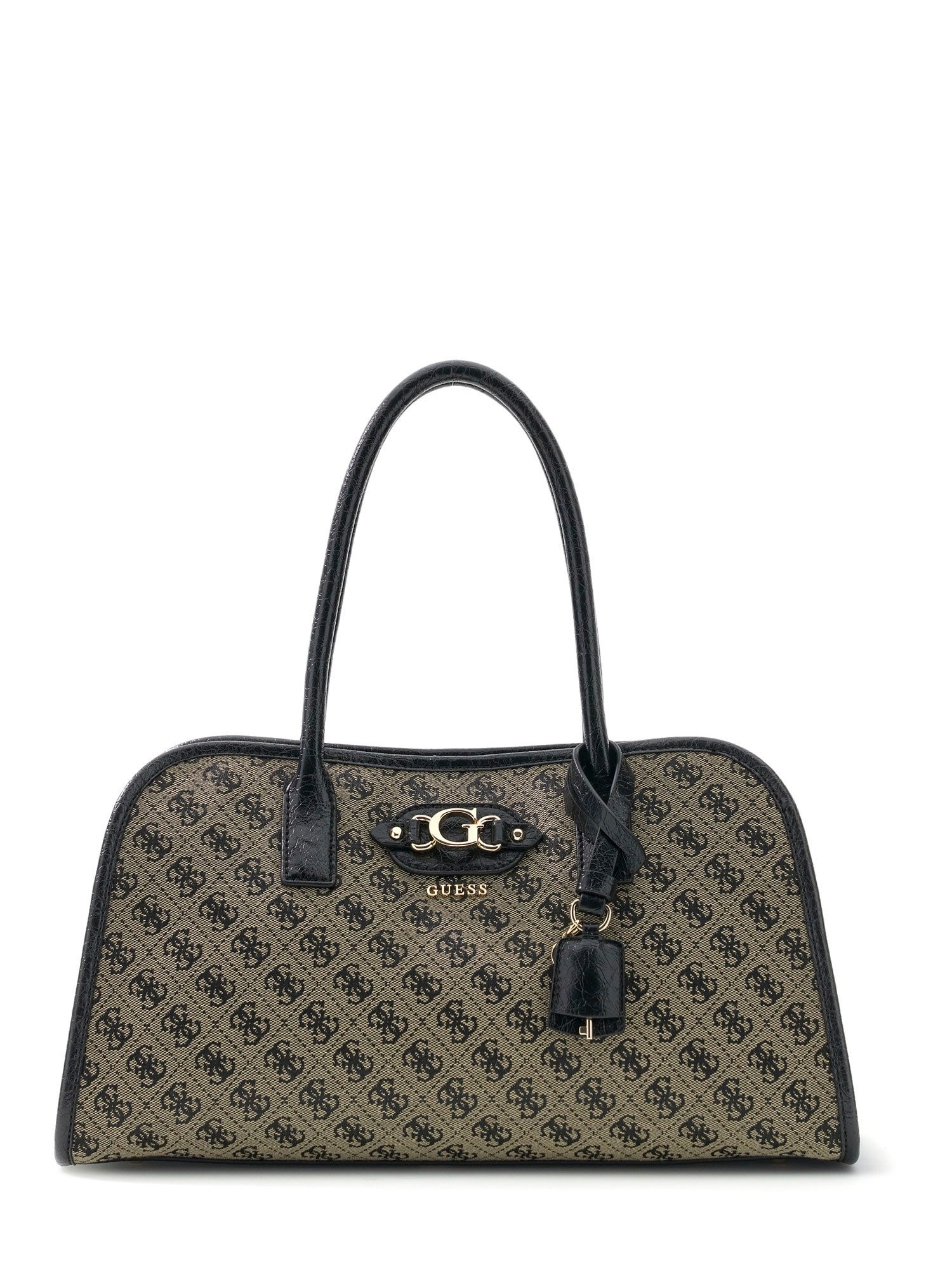 Guess Schultertasche HWJT2313060 SAMANTHA GIRLFRIEND SATCHEL WOMEN (Stück, 1-tlg., 1), Logoschriftzug