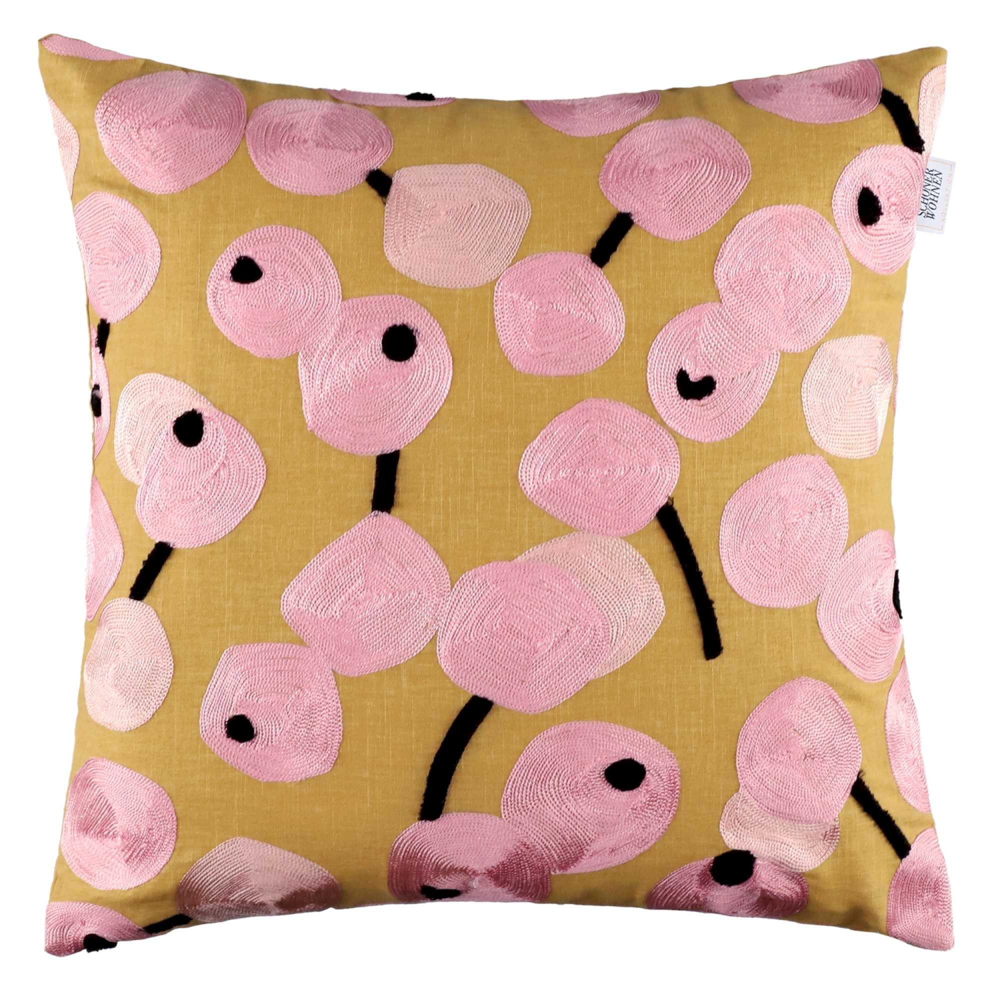SCHÖNER WOHNEN-Kollektion Kissenhülle FS2026 Kissenhülle, (1 Stück), 45 x 45 cm in Curry