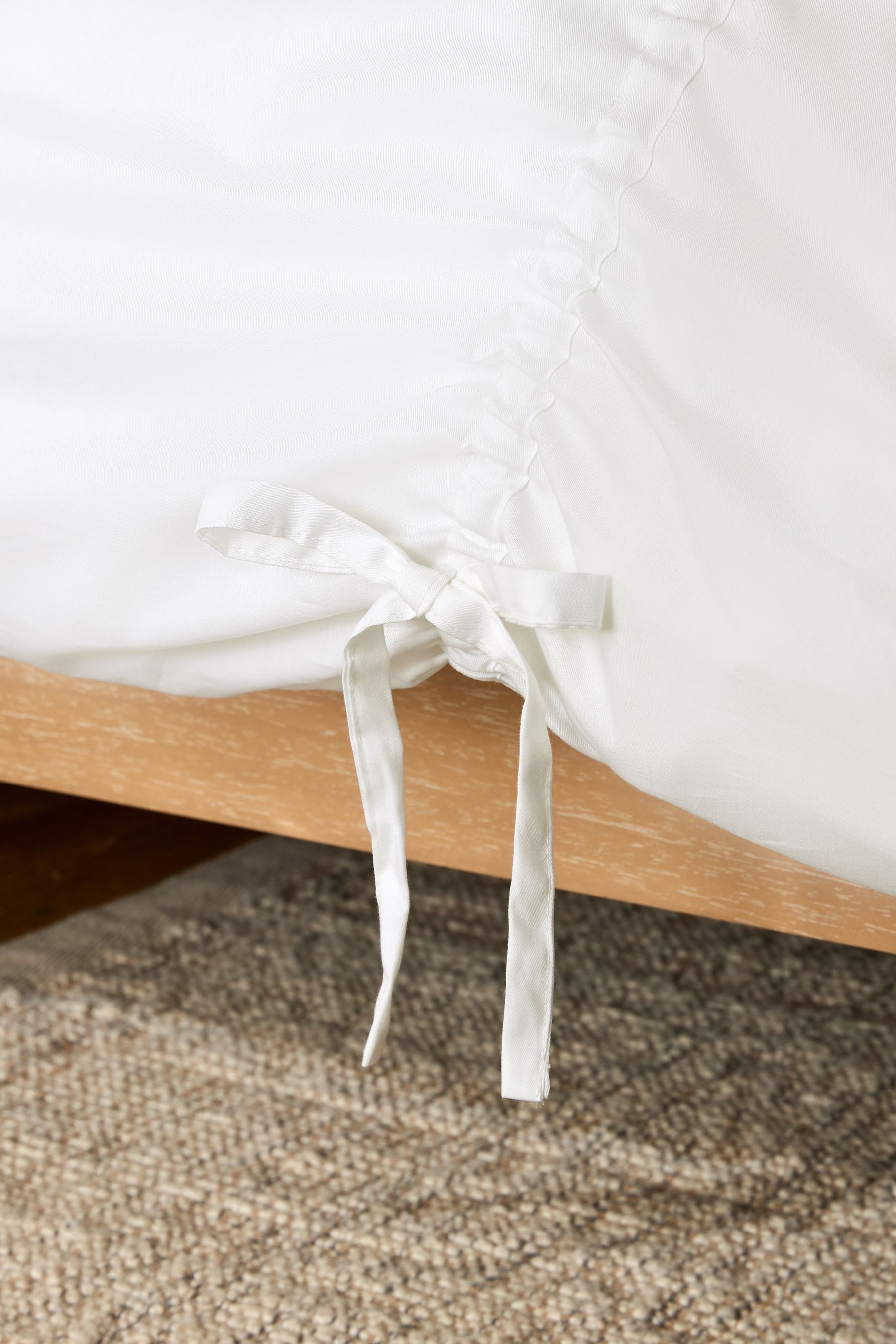 Next Bett-Set Bettgarnitur mit Raffung und Schleifen, 200 TC, Bezug: Baumwo günstig online kaufen
