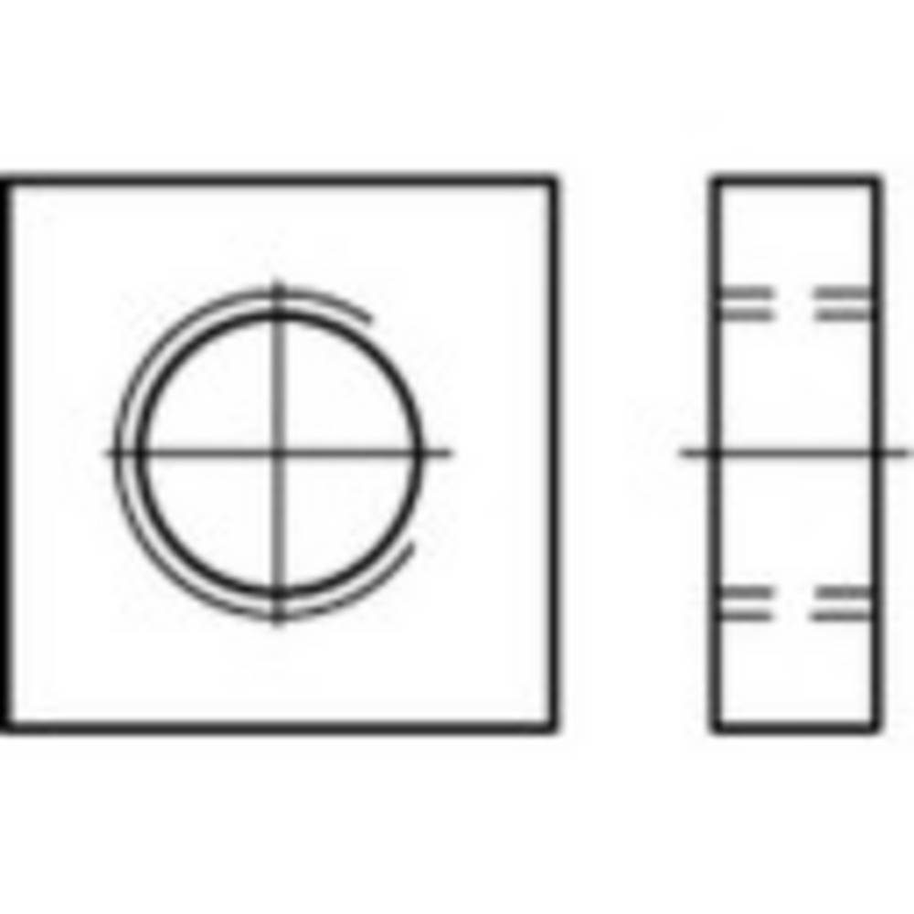 TOOLCRAFT Muttern Vierkantmuttern