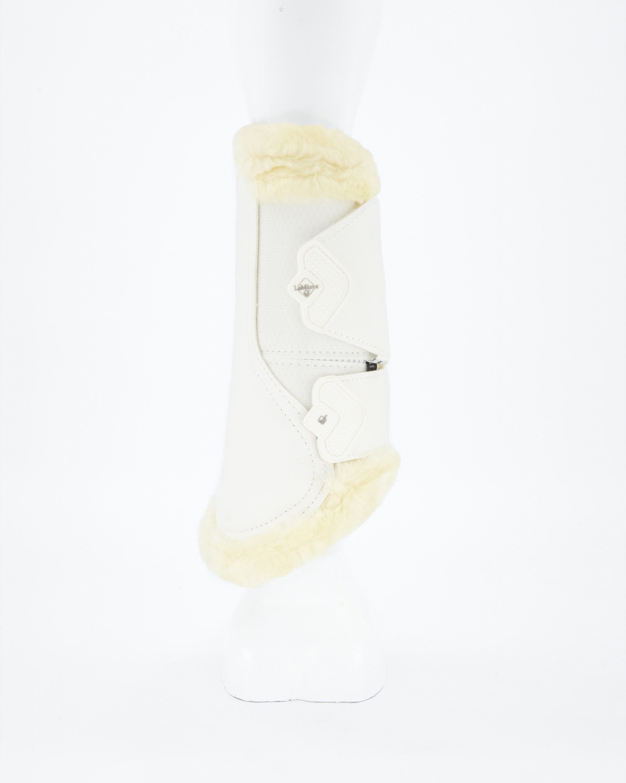 LeMieux Gamaschen Gamaschen Brushing Fleece in weiß/natur