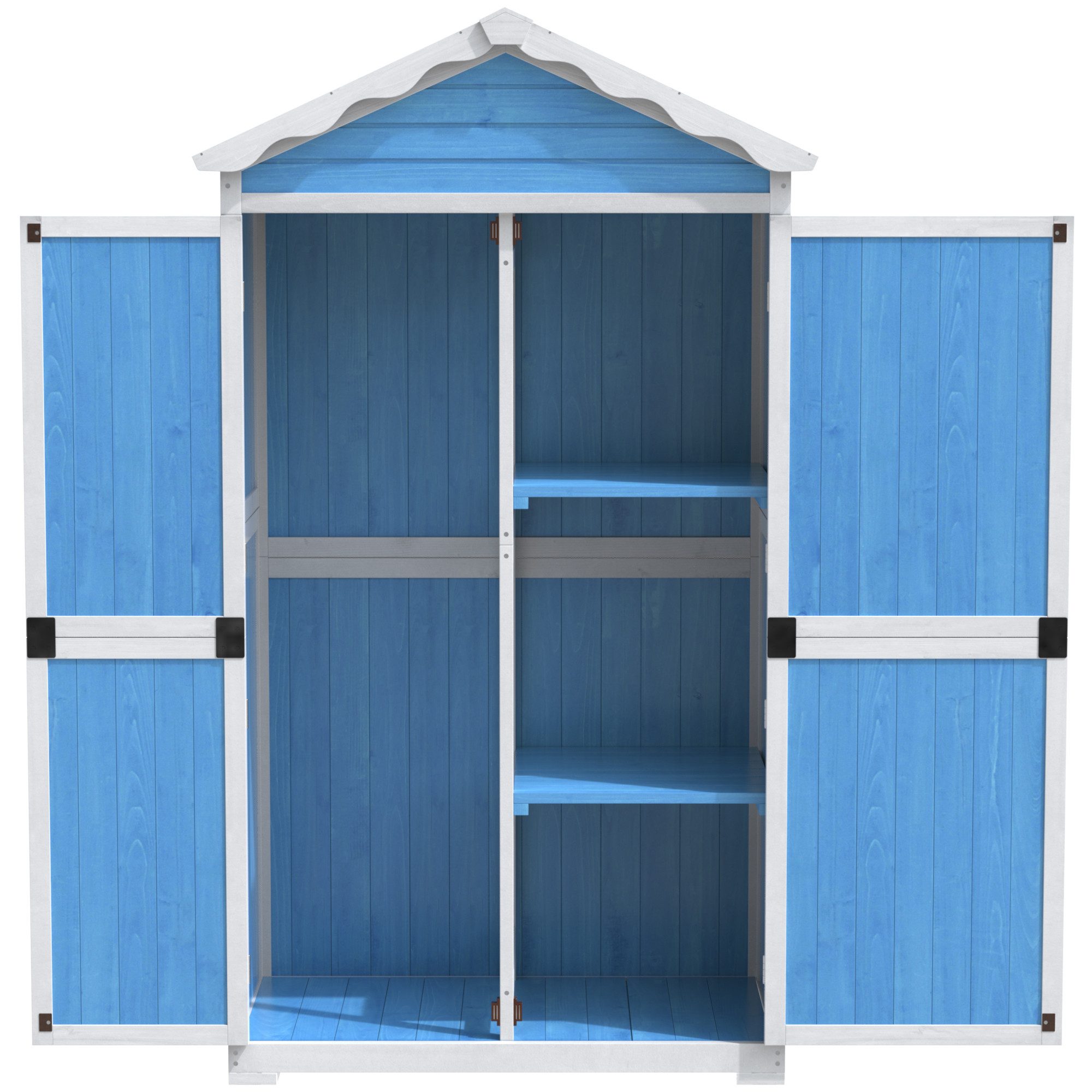 HAUSS SPOLE Geräteschrank Gartenmöbel Aufbewahrungsschuppen, Werkzeughaus günstig online kaufen