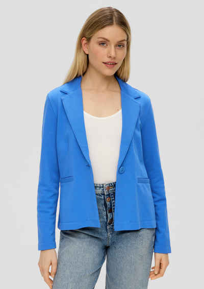 s.Oliver Sweatshirt Blazer aus Sweat