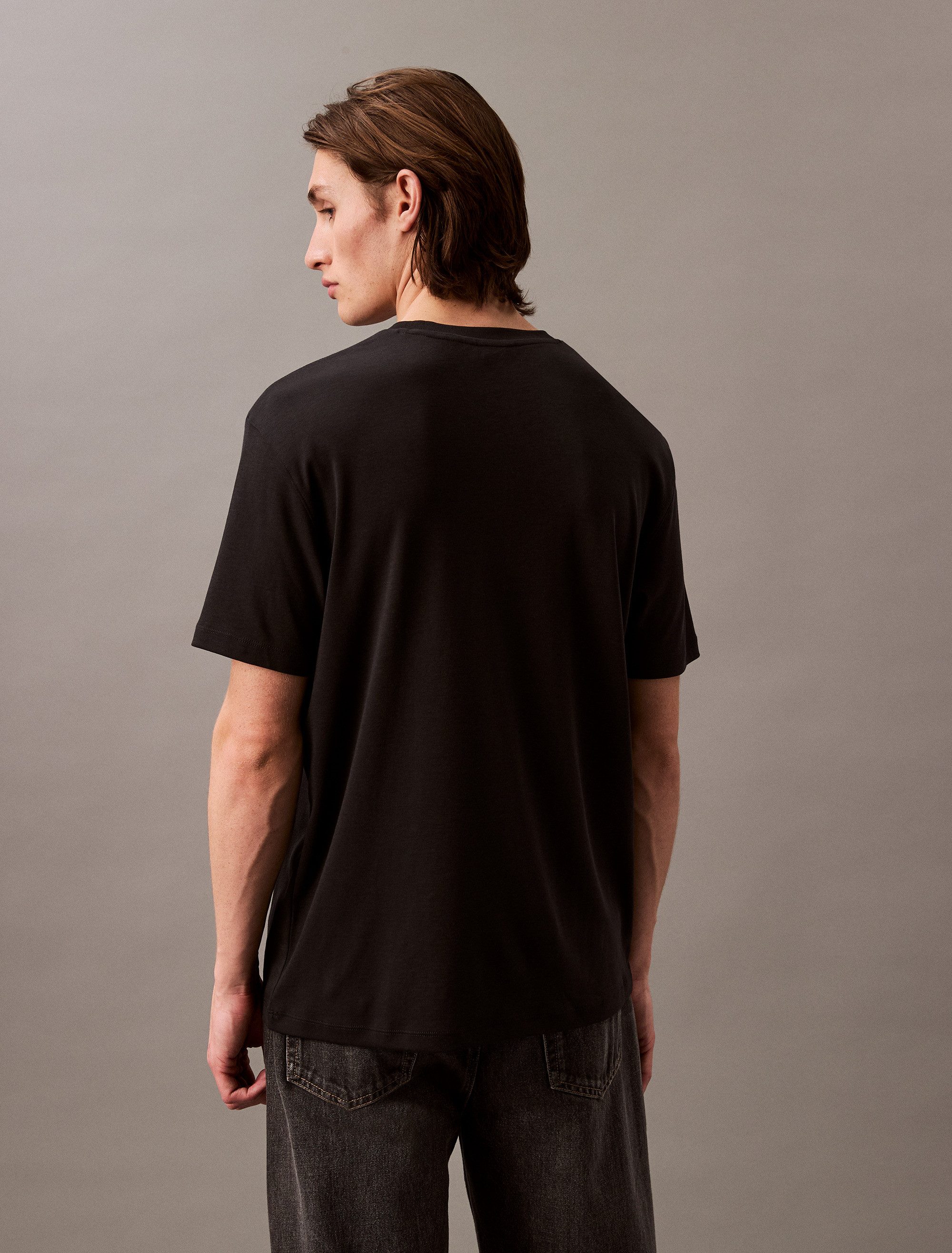 Calvin Klein T-Shirt SS NA WHSL SUPIMA CREWNECK TEE Rundhalsausschnitt, regular fit