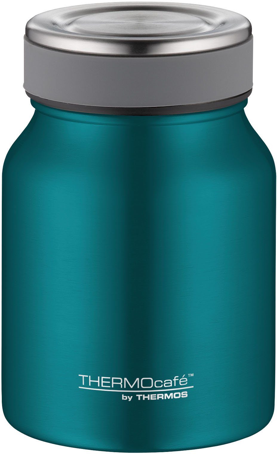 (1-tlg), Thermobehälter Liter Teal 0,5 THERMOS ThermoCafé, Edelstahl,