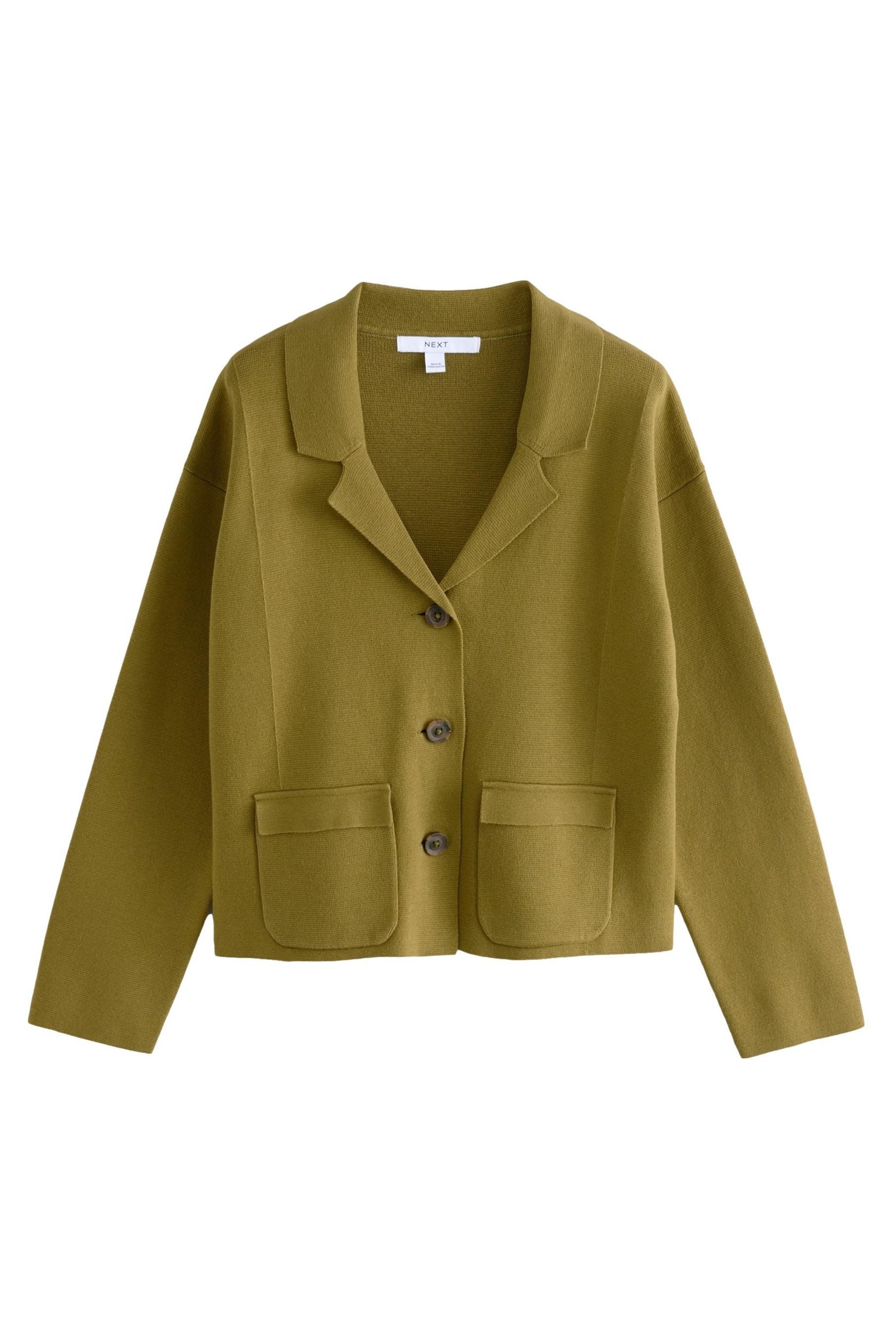 Next Strickjacke Gestrickter, smarter Blazer aus günstig online kaufen