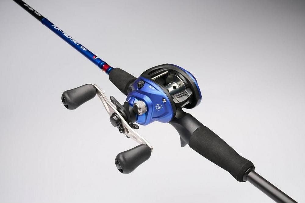 DAM Fishing Baitcasterrute DAM Fun-Tech MK1 Casting Combo 1,98m - Baitcast Raubfisch Rute + Rolle, Modernes Design