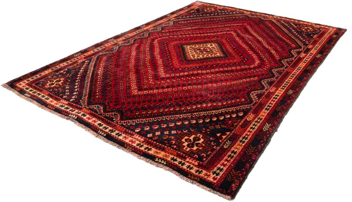 rechteckig, Shiraz Perserteppich, 10 mm Höhe: Orientteppich Nain / 194x278 Orientteppich Handgeknüpfter Trading,