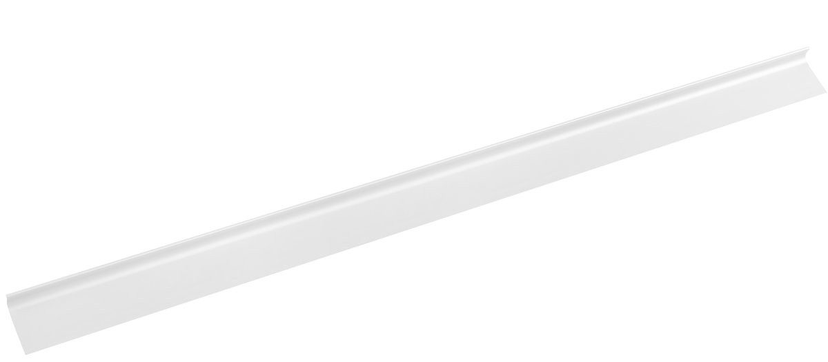 Sapho Zierleiste CHANEL Schubladen-Dekorleiste "J" 962x70x25mm, weiß matt, Aluminium, Sapho-CH103