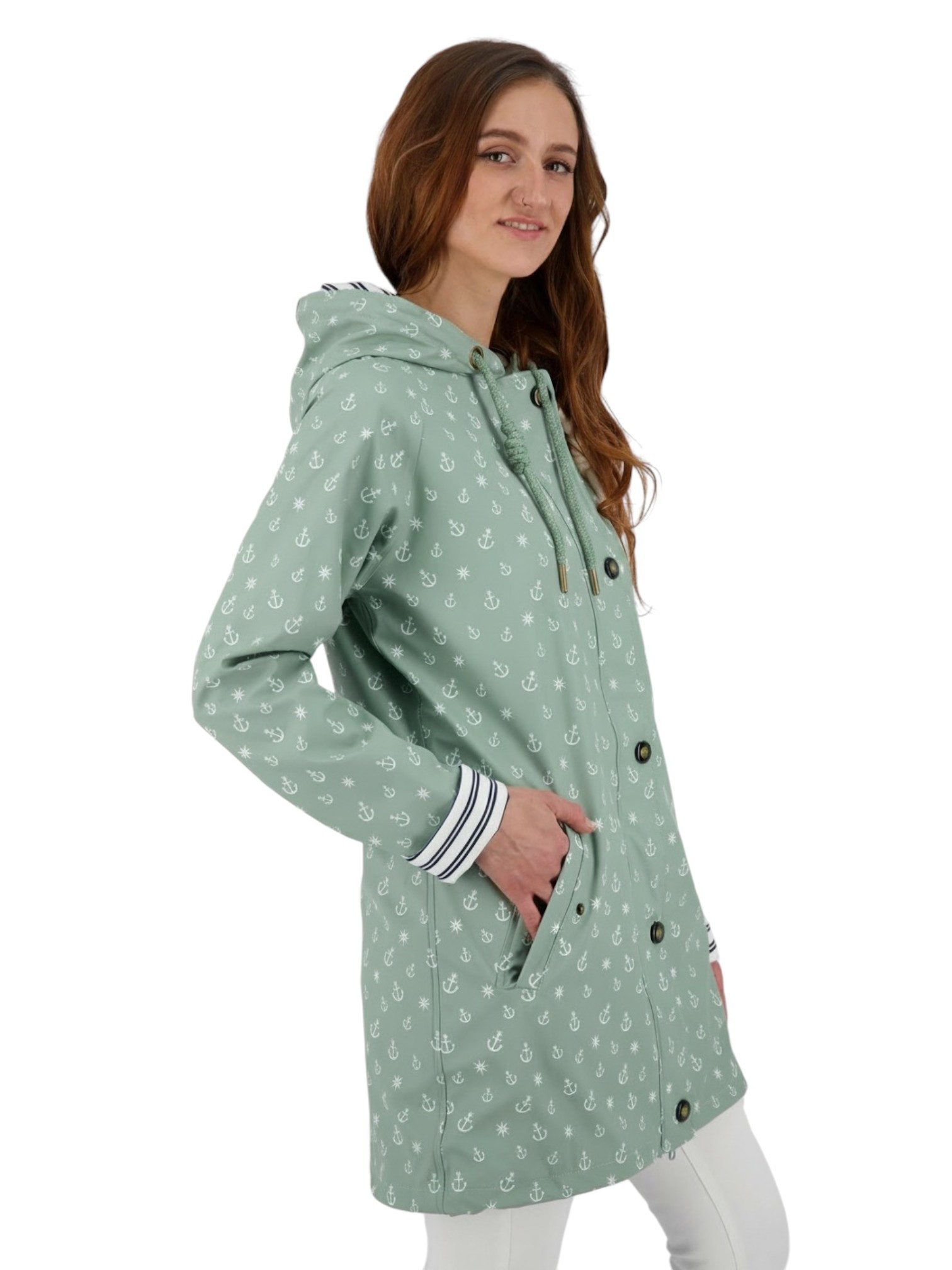 ankerglut Regenjacke Friesennerz #ankerglutzauber CS WOMEN auch in Großen Größen erhältlich