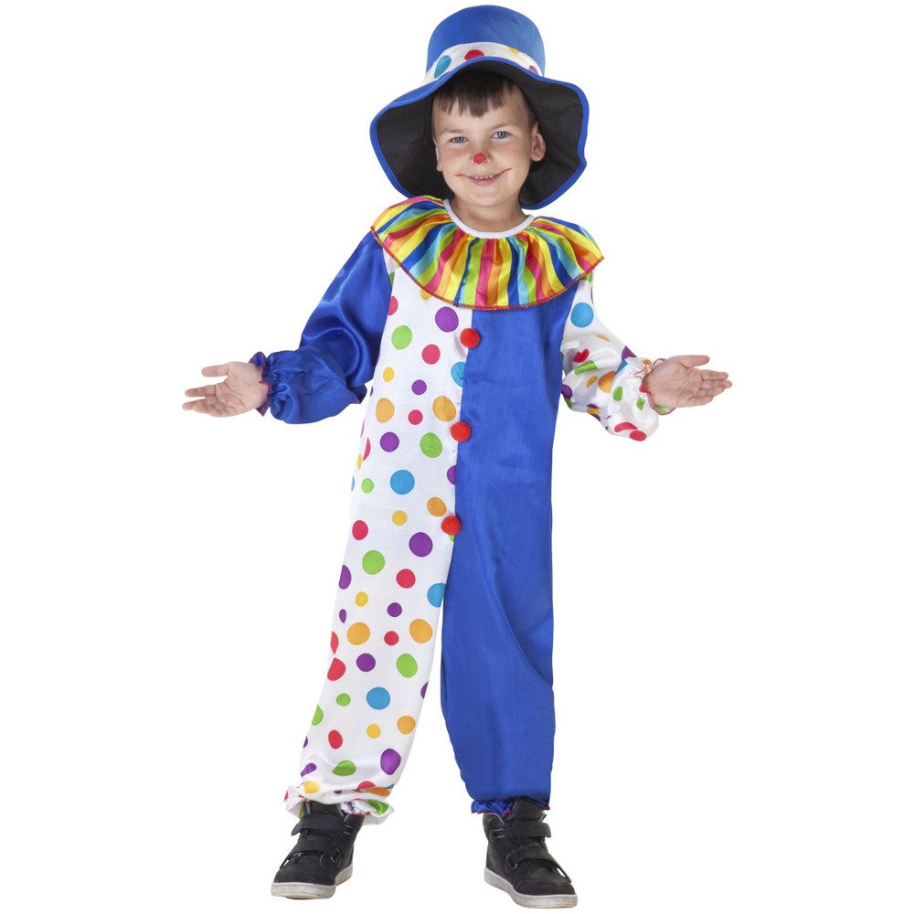 MICA Kostüm Kostüm - Kleiner Clown - für Kinder - 2-teilig - Размер 98/104