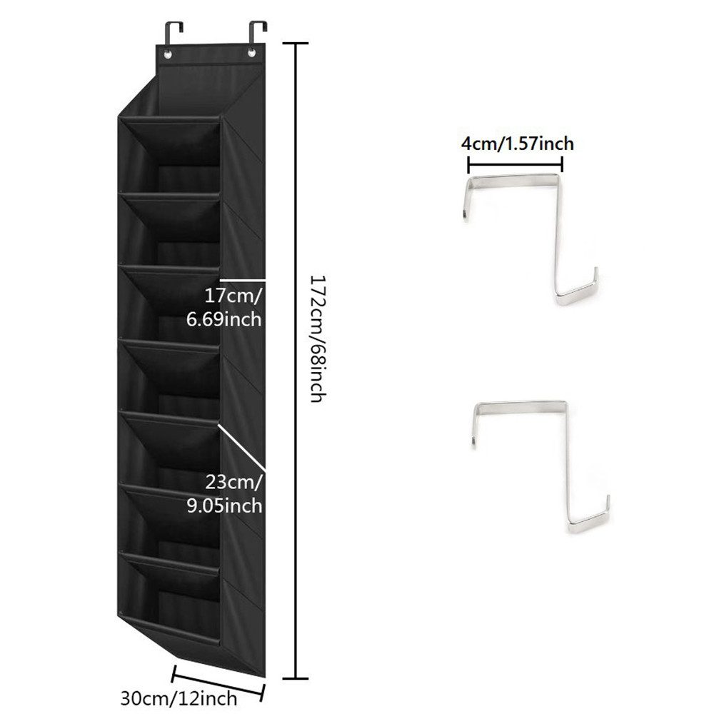 Coonoor Schuhregal Hängende Schuhaufbewahrung, Schuh-Organizer über der Tür günstig online kaufen