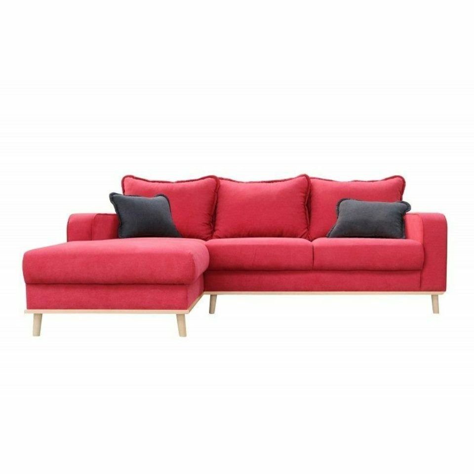 JVmoebel Sofa Design Ecksofa Sofa L-form Couch Polster Klassisches Design, Made in Europe