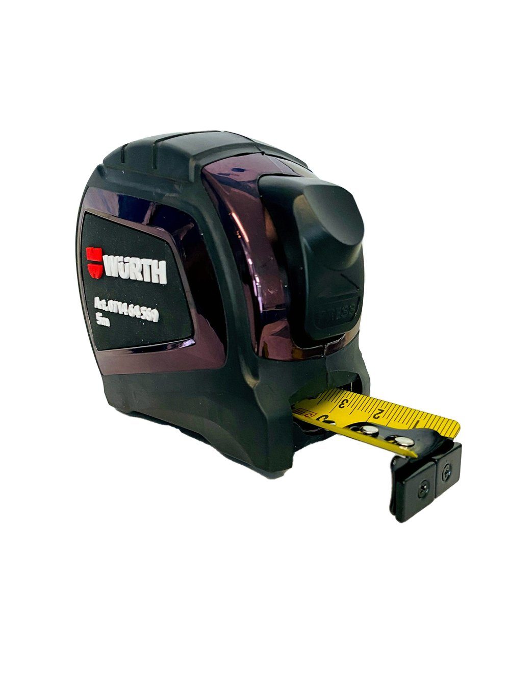Würth Rollbandmaß Würth Taschenbandmass + Magnet Rollbandmaß mit Kunststoffgehäuse 5m