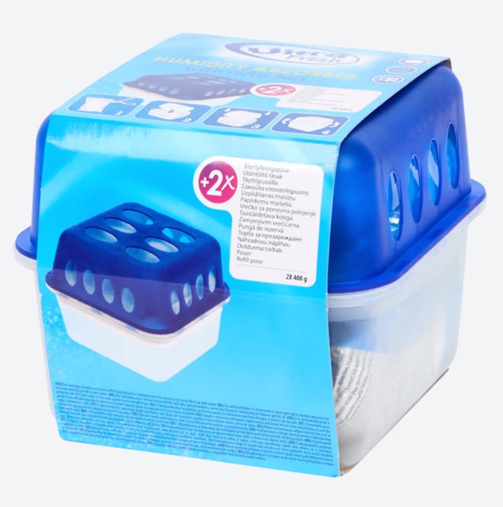 Spectrum Granulat-Luftentfeuchter Ultra Fresh Luftentfeuchter 2 x 400 g Humidity