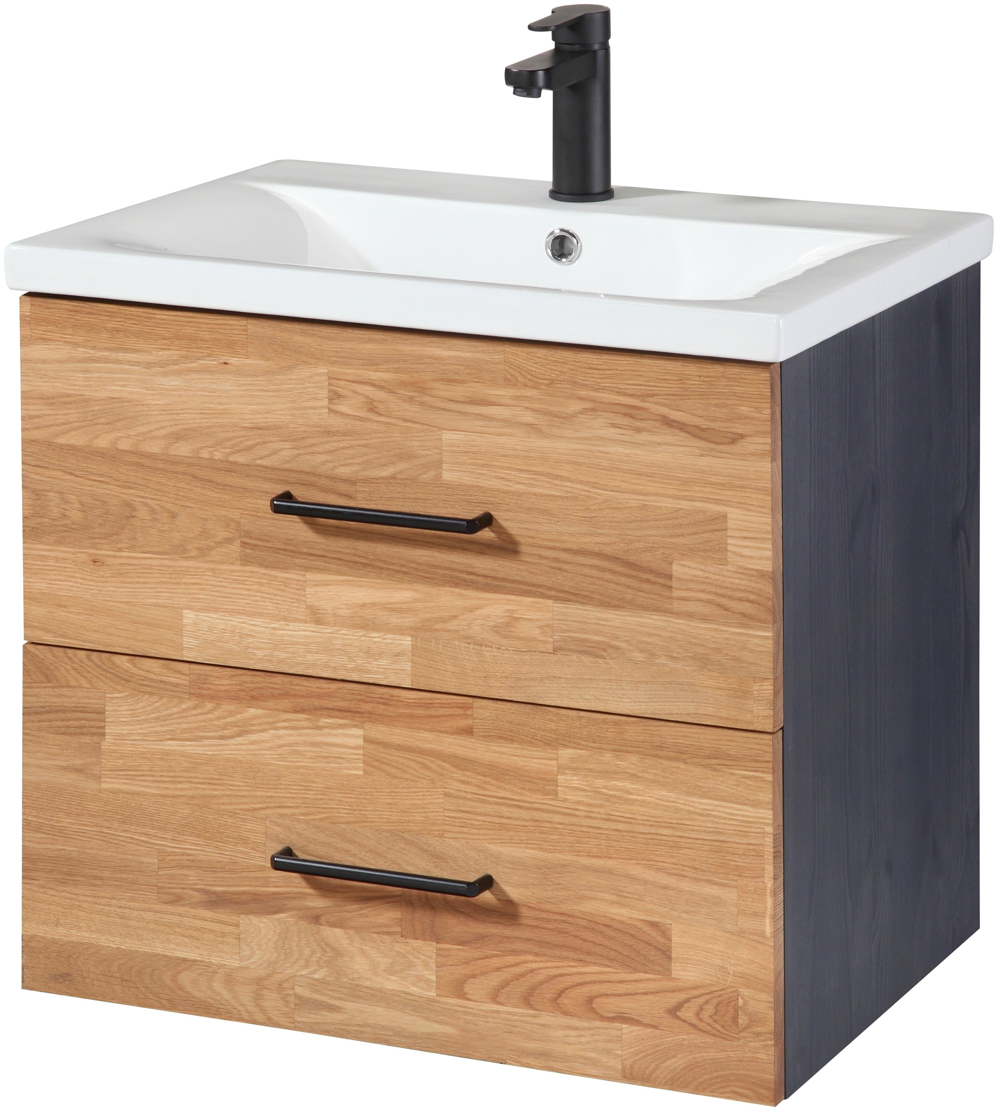 welltime Waschtisch »Lund«, Waschplatz, Breite 60 cm, Massivholz online