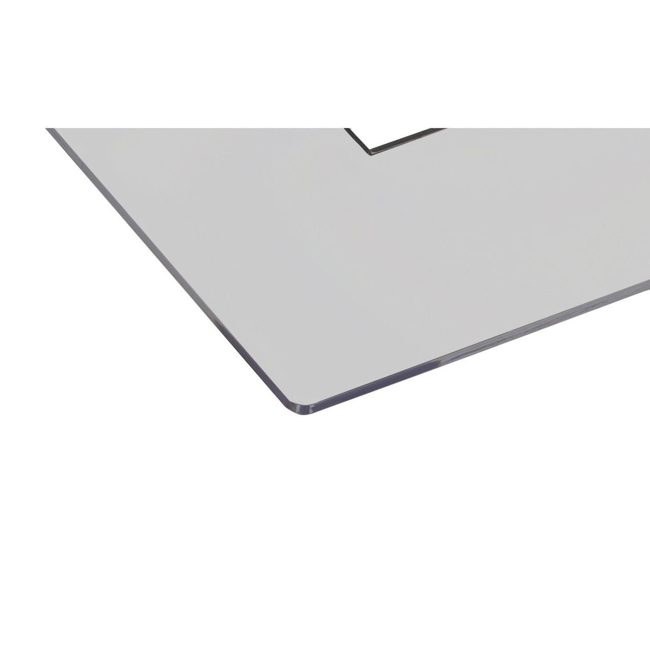 Trend Line Aufputz-Steckdose Tapetenschoner 2-fach transparent 2x