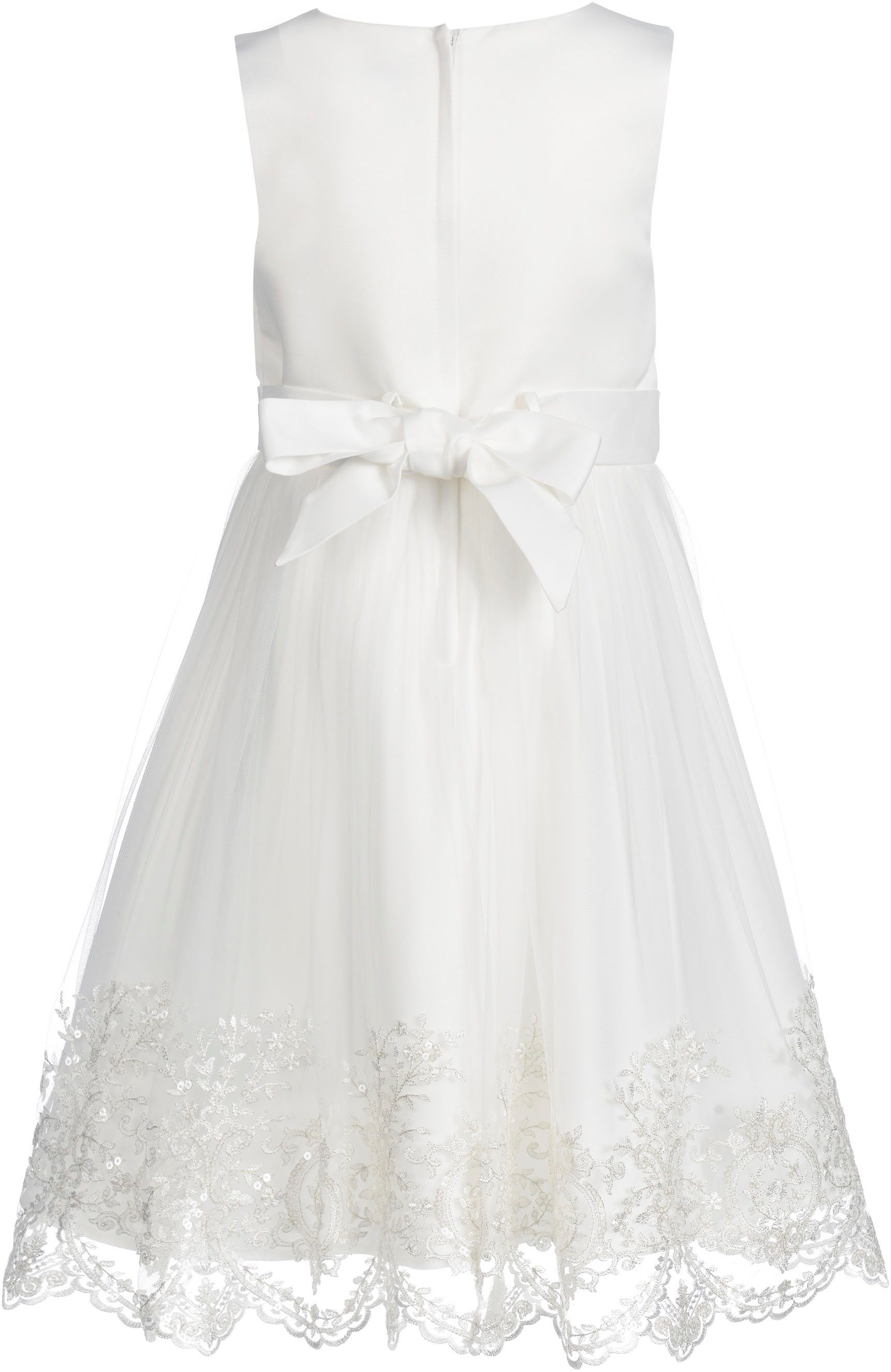 happy girls Taufkleid mit besticktem Tüll mit Pailletten