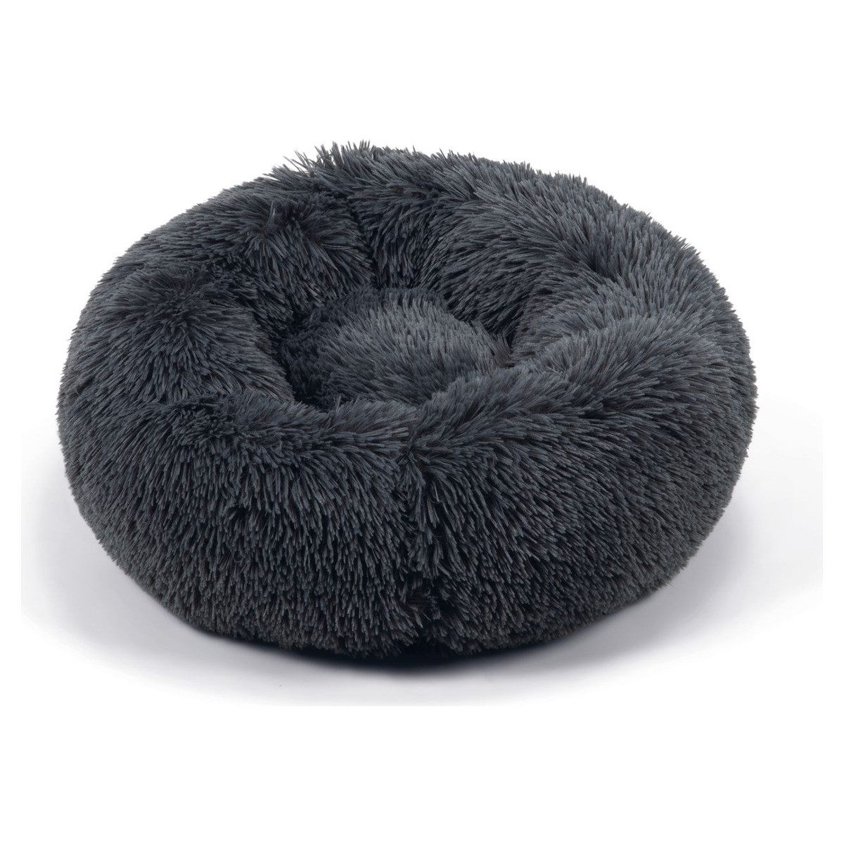 Beeztees Tierbett Hundebett Yali Plüsch grau