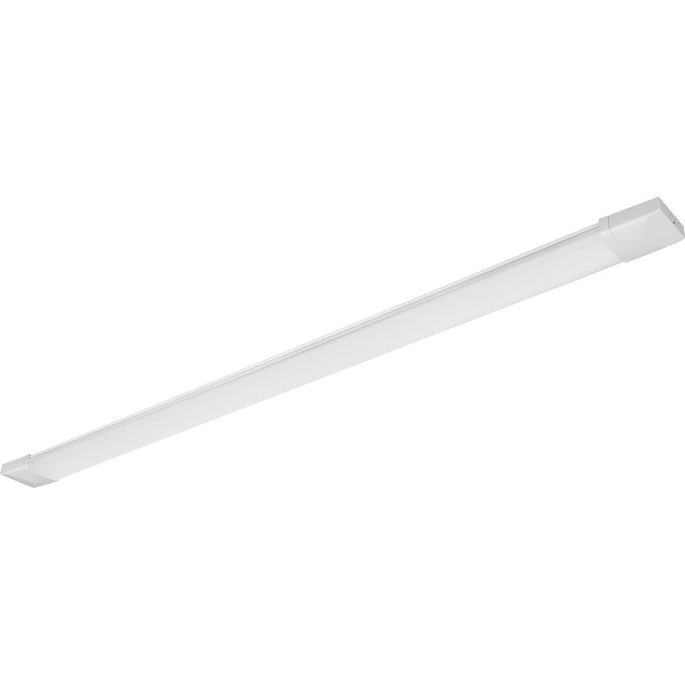 etc-shop Unterschrankleuchte, LED-Leuchtmittel fest verbaut, Neutralweiß, Unterbauleuchte Unterbaulampe IP65 opal weiß LED Länge 123cm