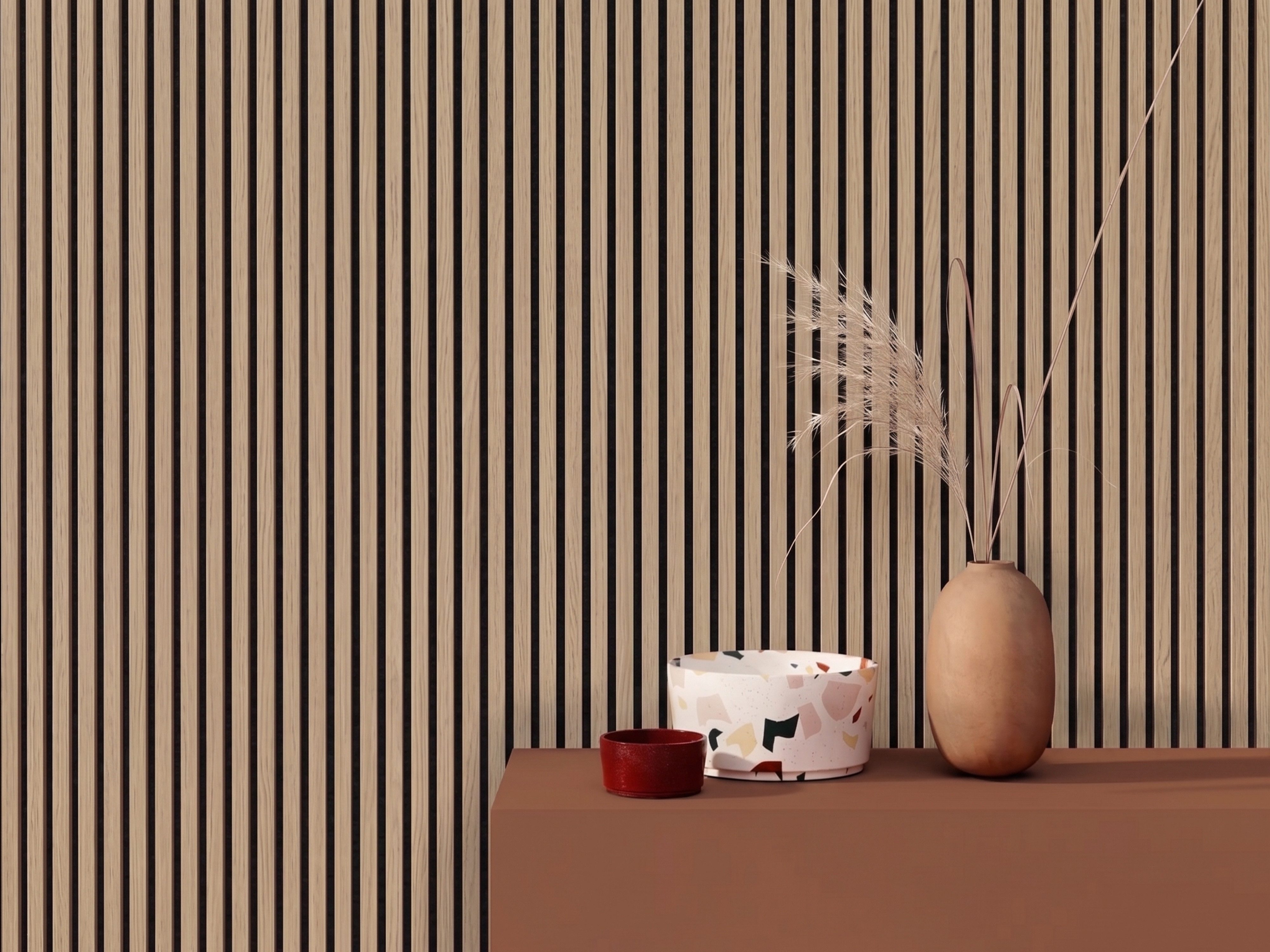 Timeless Living Wandpaneel Akustikpaneele Wandverkleidung Trend Sand