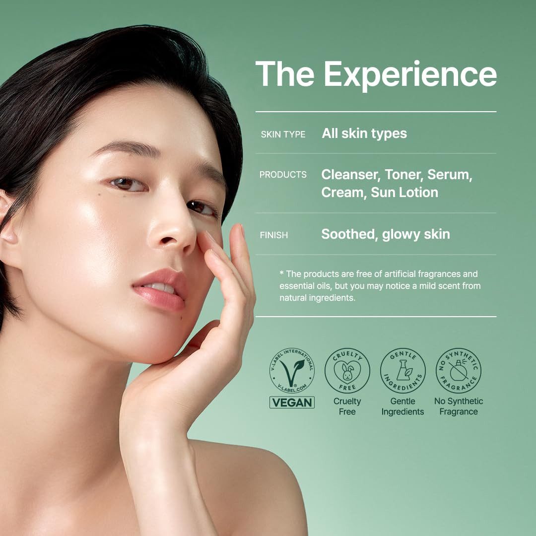Purito Seoul Hautpflege-Set Seoul Best Kit – komplettes Gesichtspflege-Set in Reisegröße (105 ml) mit Cleanser, Toner, Serum, Creme & SPF 50 – beruhigende, Skincare Routine mit Centella & Panthenol