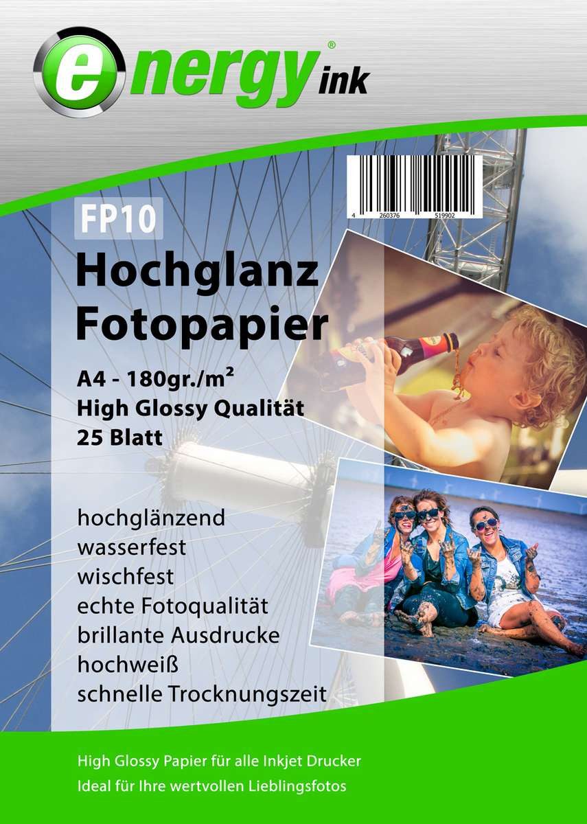 Energy-ink Fotopapier FP10