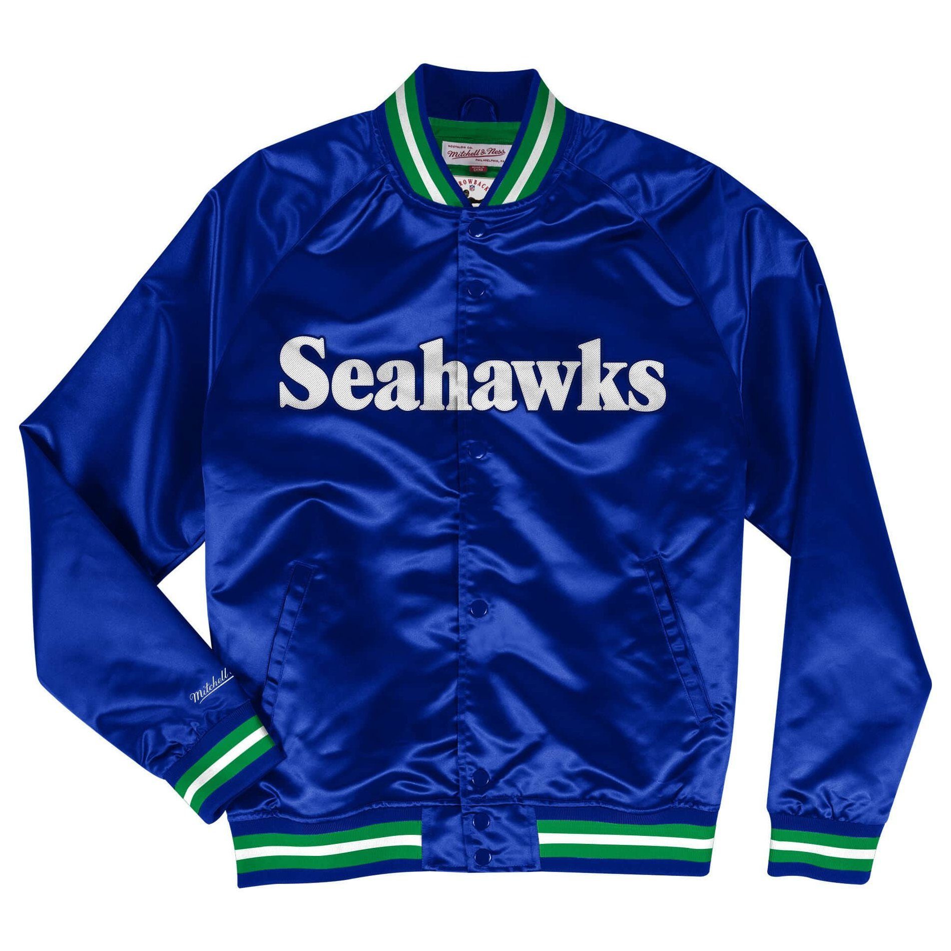 Mitchell & Ness Windbreaker Satin Varsity Seattle Seahawks