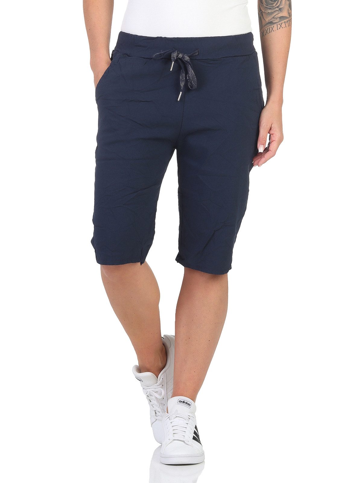 simaranda Bermudas Damen Bermuda 8130 36-40 Dunkelblau