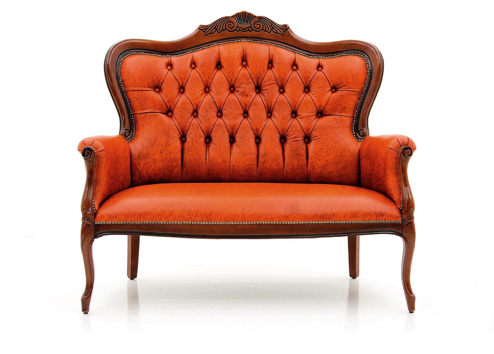 JVmoebel 2-Sitzer Stilvolles Zweisitzer-Sofa im Art déco Design - Polster Couch, Made in Europa