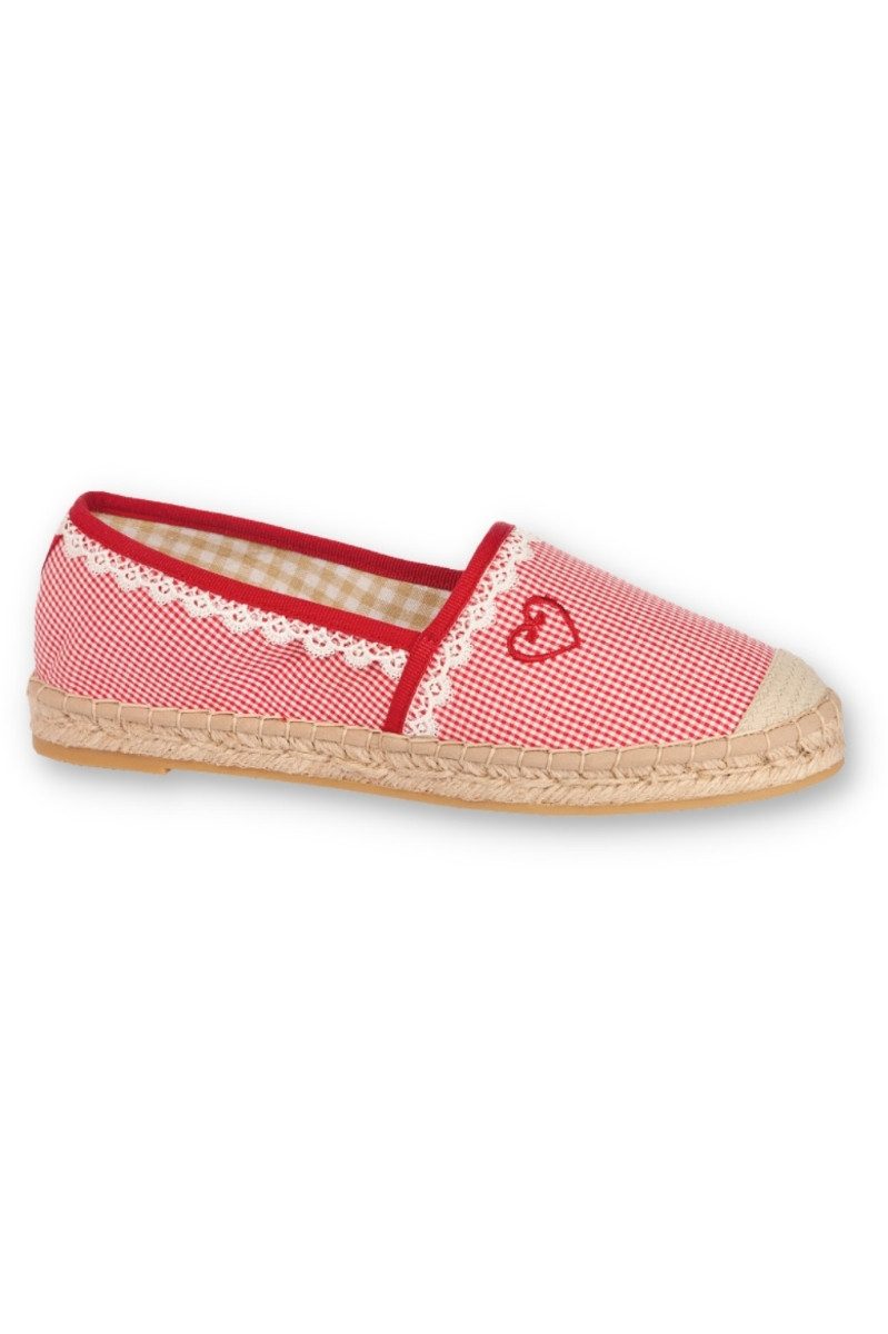 Krüger Madl Espadrilles - MONA - rot Sneaker
