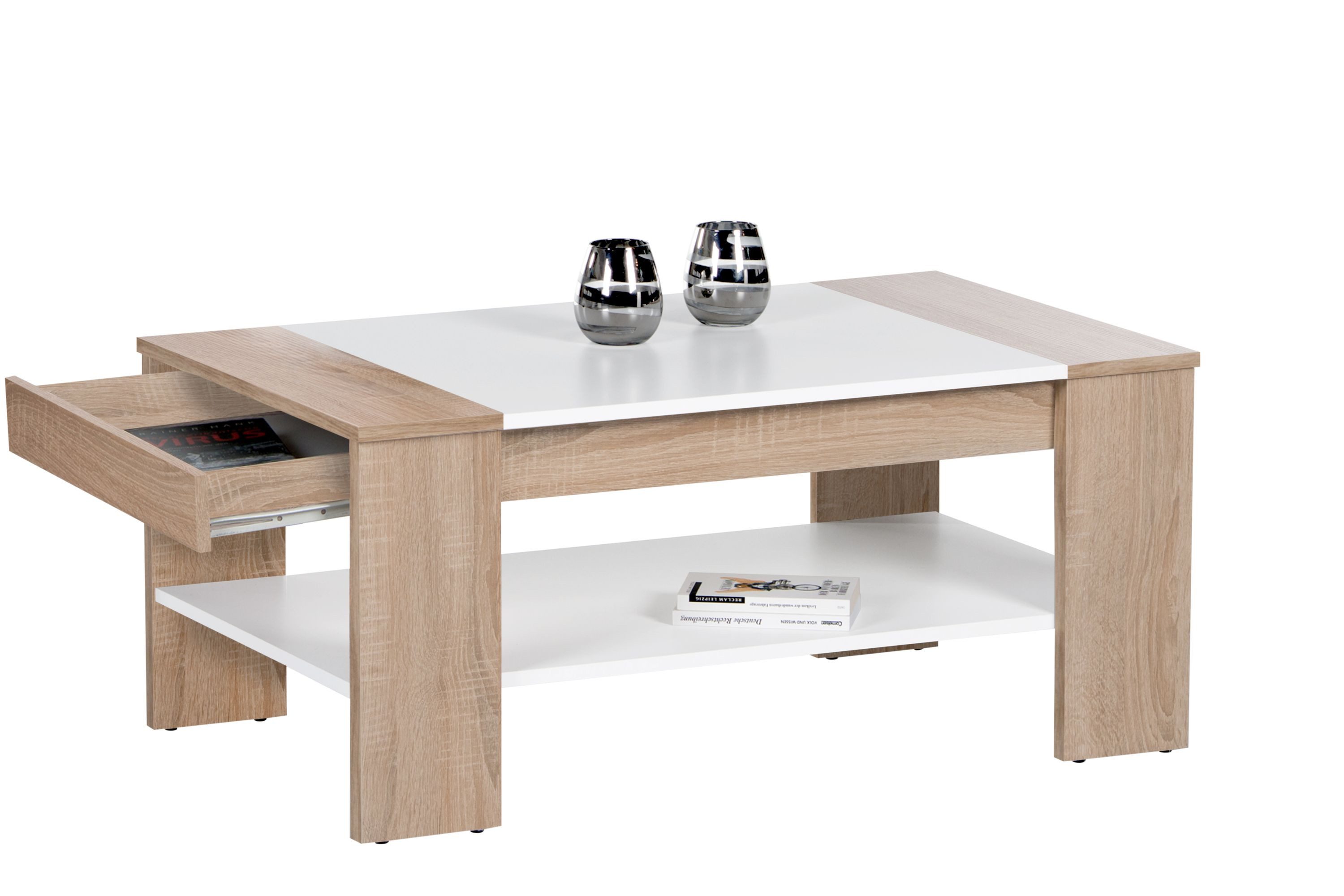 Aileenstore Couchtisch FIN, Sofatisch, Beisteltisch, Breite 100 cm