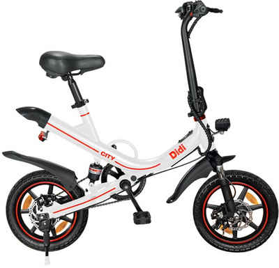 Didi THURAU Edition E-Bike »Mini E-Faltrad Didi City«, Automatikschaltung, Heckmotor 250 W