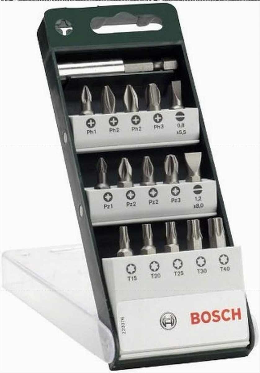2609255977 und 25 Bitset Standard Bohrer- 16-teilig BOSCH Bosch Schrauberbitset DIY mm,
