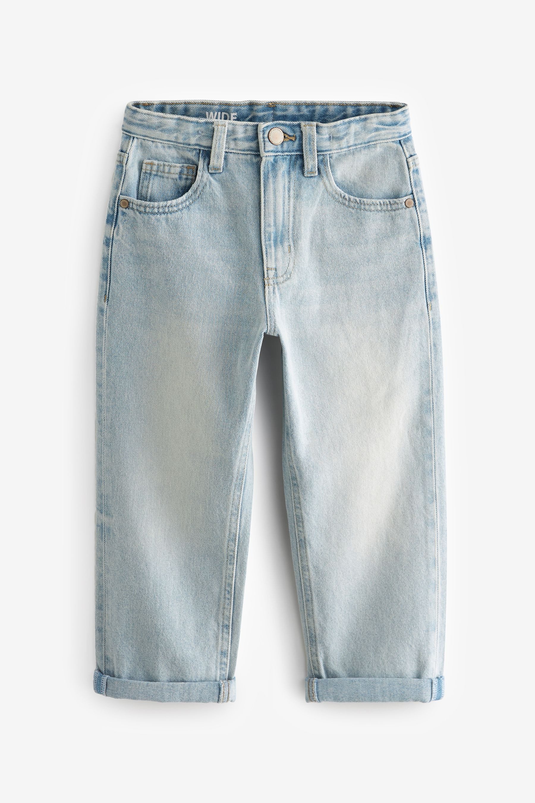 Next Weite Jeans Authentische Denim-Jeans, weite günstig online kaufen