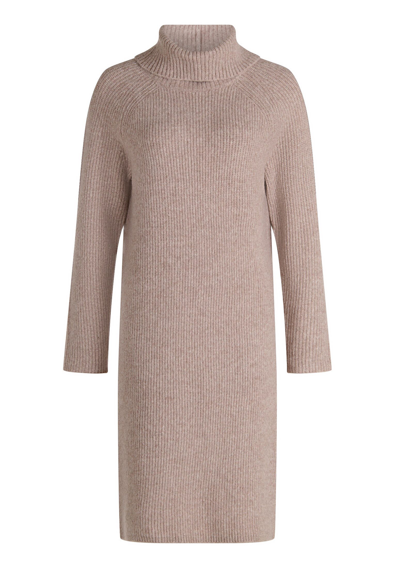 Cartoon Strickkleid Damen mit Turtle Neck