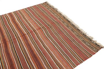 Orientteppich Perser Kelim Fars Antik 219x168 Handgewebt Orientteppich, Nain Trading, Höhe: 0.4 mm