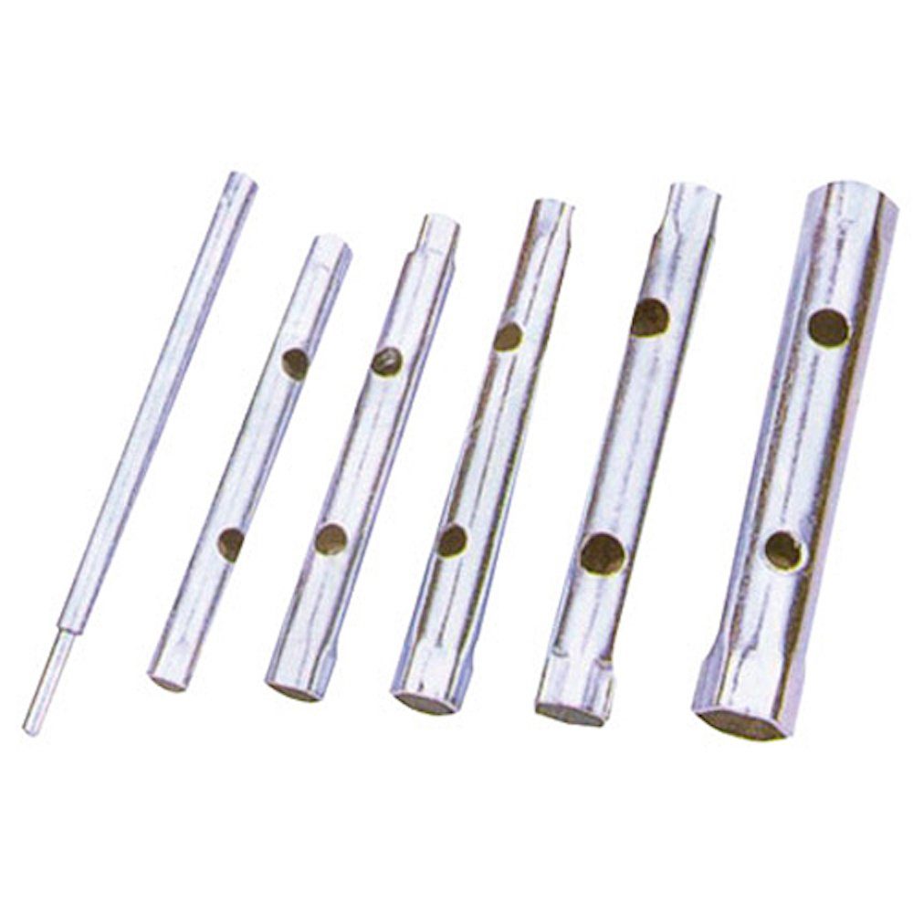 PROREGAL® Торцевой ключ Rohrsteckschlüssel Set 10 Stück, 6-22mm, CRV