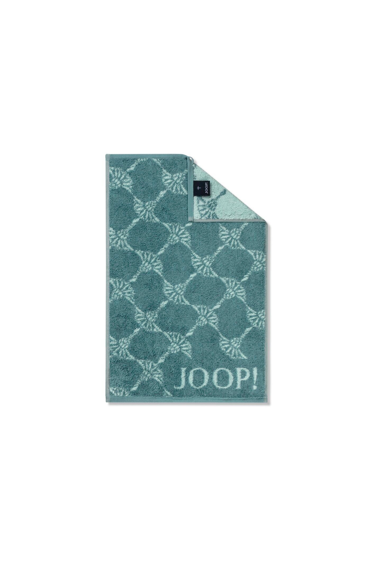 Joop! Gästehandtücher JOOP! LIVING - CLASSIC CORNFLOWER Gästetuch-Set, Textil (3-St) Jade