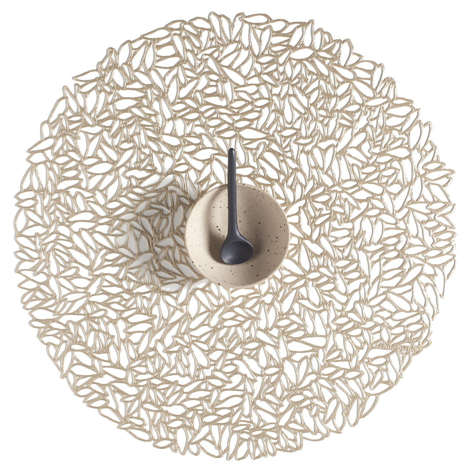 Chilewich Platzset Pressed Vinyl Petal Round günstig online kaufen