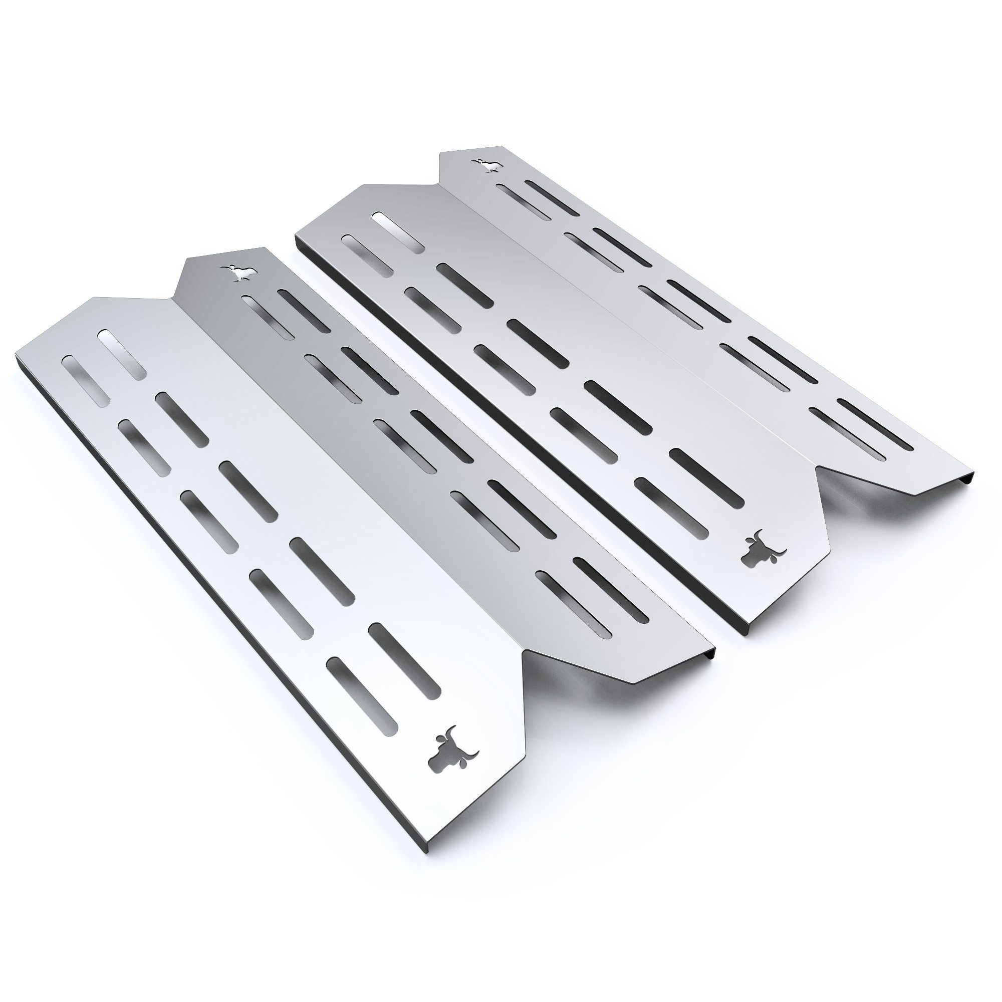 Grillerweiterung GA24 Brennerabdeckung Set Edelstahl für Landmann Triton 2.0 und 2.1