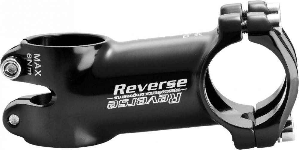 Reverse Fahrradlenker Reverse Vorbau XC 6° 70 mm Ø 31,8 mm schwarz