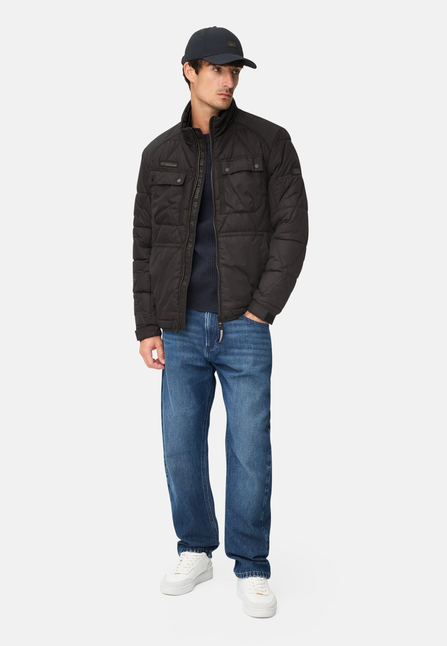 camel active Winterjacke mit wasserabweisender Funktion Langarm
