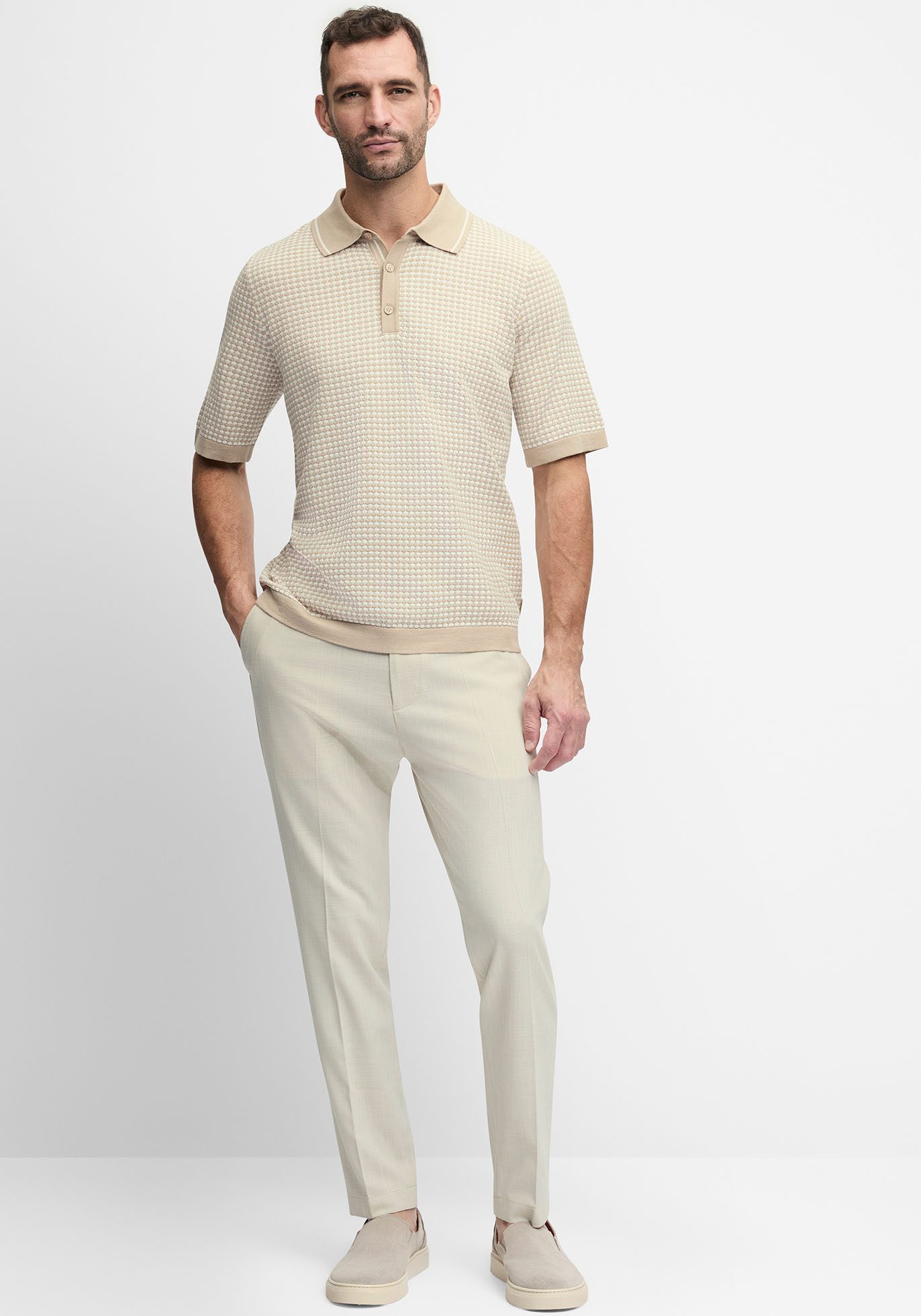 Cinque Stoffhose CIBEPPE mit dezenter Struktur günstig online kaufen